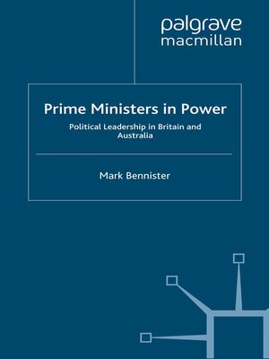cover image of Prime Ministers in Power